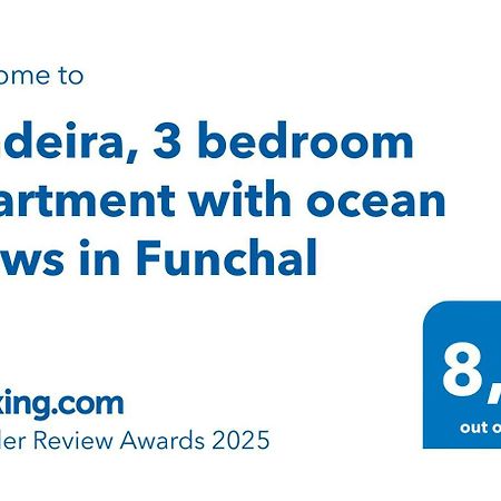 Madeira, 3 Bedroom Apartment With Ocean Views In Funchal Exterior photo