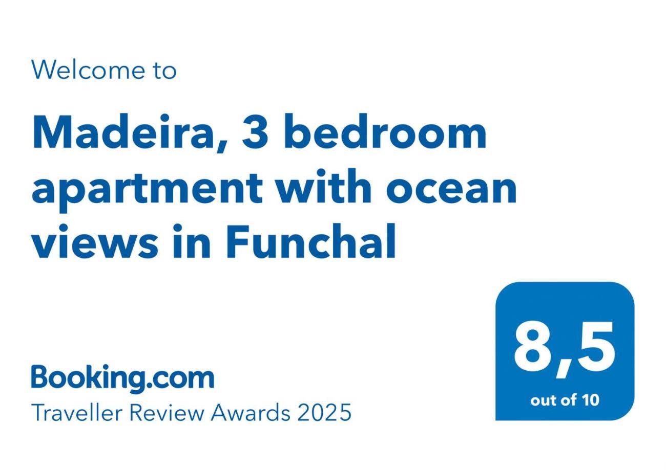 Madeira, 3 Bedroom Apartment With Ocean Views In Funchal Exterior photo